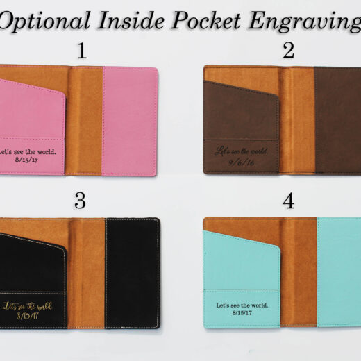 Engraved Passport Holder & Luggage Tag Set – MUUJEE