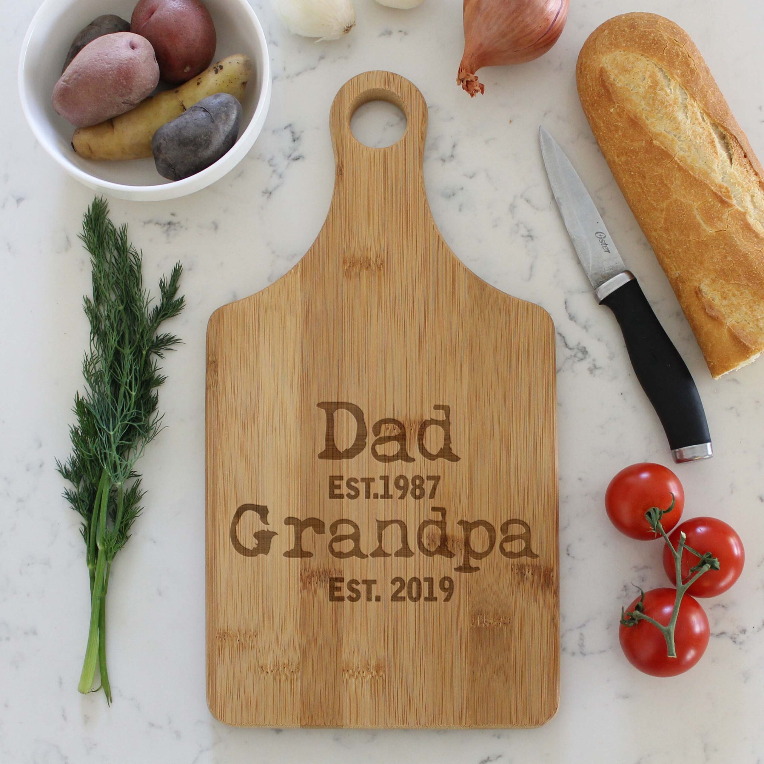 Buy Hand Made Personalized Cutting Board, Engraved Cutting Board, Custom  Wedding Gift – Cb-Wal-Mayors, made to order from Etchey