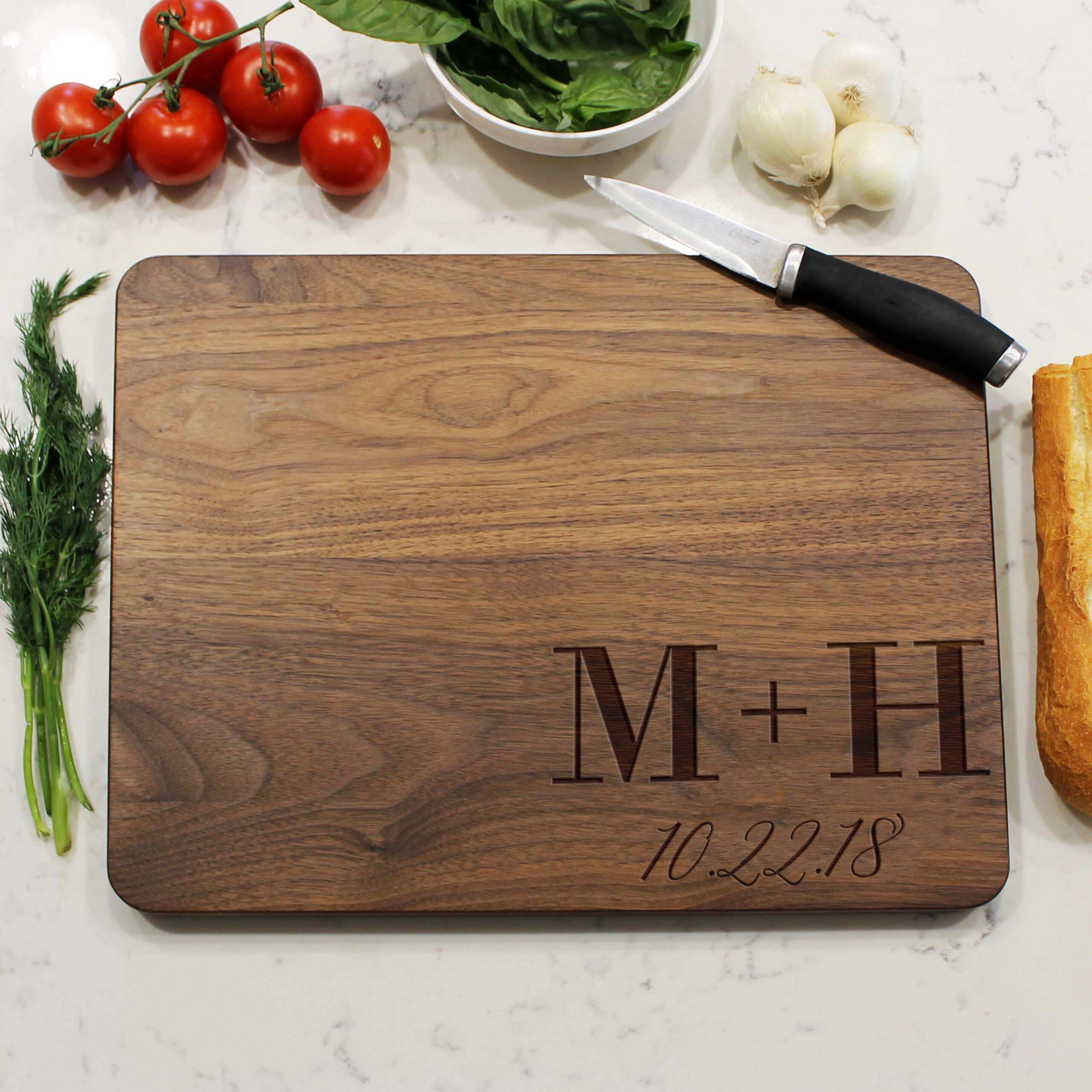 From the Kitchen of Personalized House Cutting Board - HC Brands