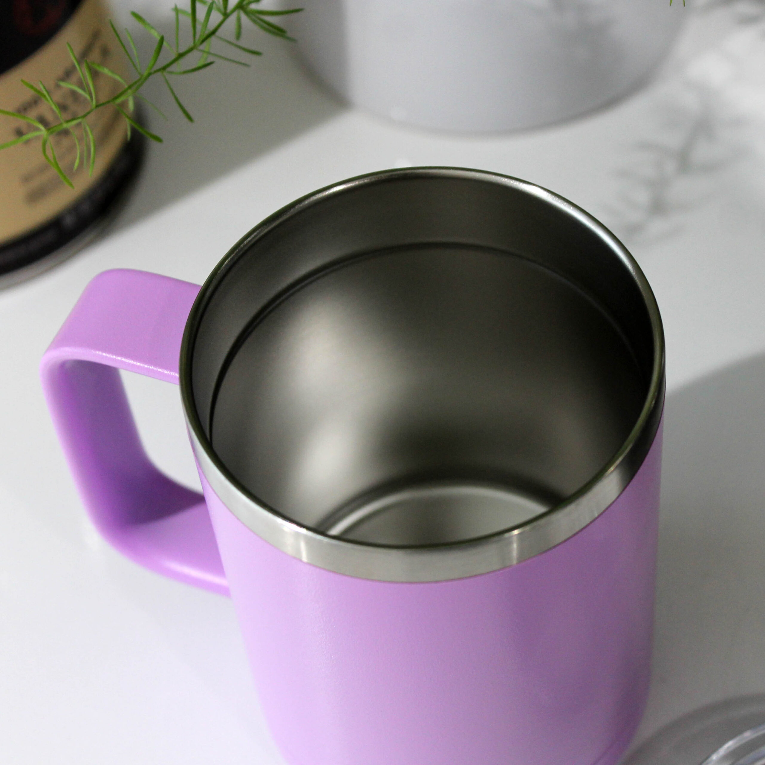 The Fit in Cup Holder Coffee Mug- Lilac – Mayim Bottle