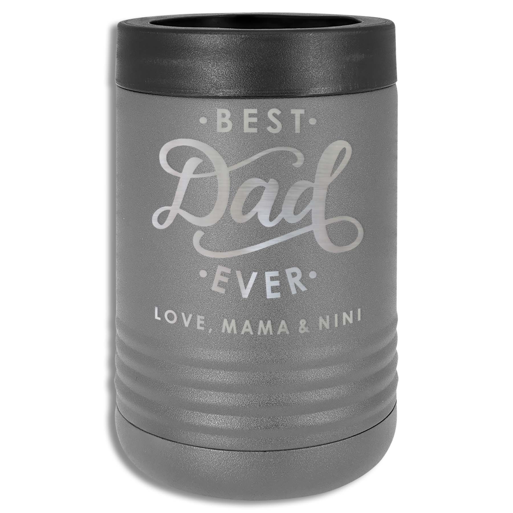 Best Dad Ever  Personalized Metal Can Cooler - Etchey